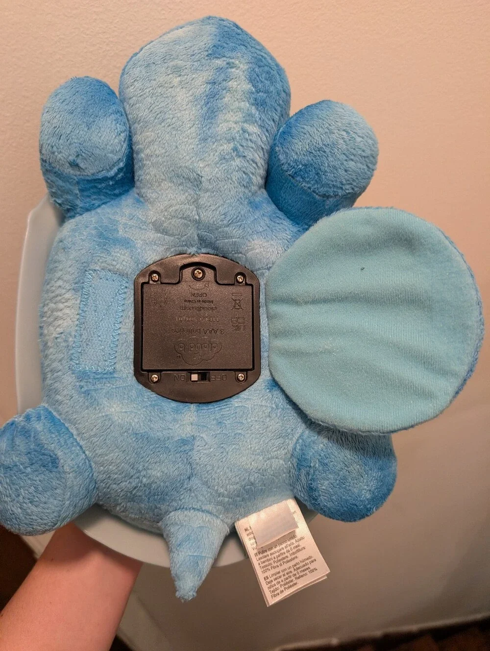 Cloud B Blue Twilight Turtle With Light Up Star Constellation